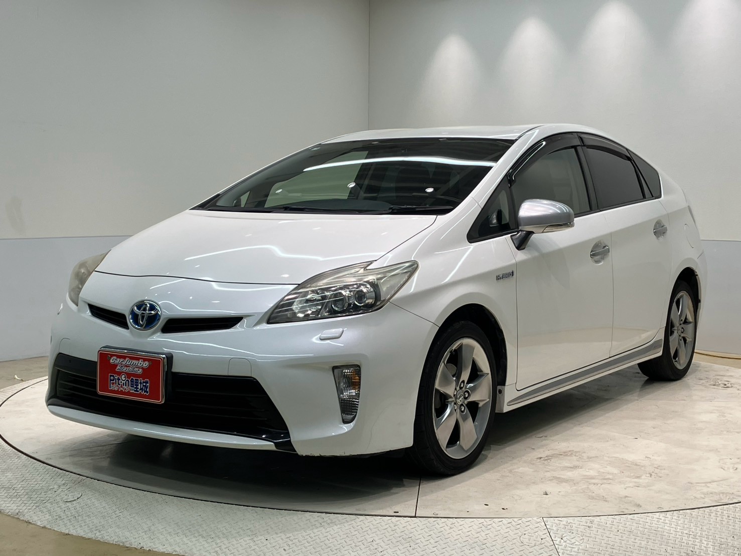 H25年 トヨタ プリウス Sツーリングセレクション・マイコーデ 1800cc 純正ナビ バックカメラ フルセグ DVD Bluetooth 純正アルミホイール レザーシート ドライブレコーダー ETC スマートキー プッシュスタート 【1671069】 235