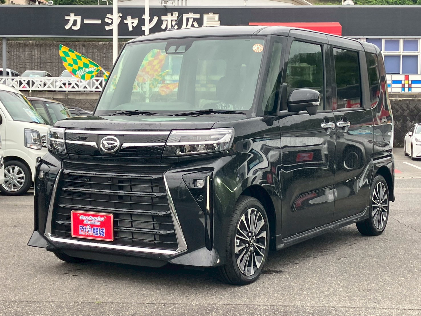 R7年式 ダイハツ タントカスタムRS 660cc スマートアシスト 両側パワースライドドア 純正アルミホイール LEDヘッドライト スマートキー プッシュスタート 電動パーキング シートヒーター バックカメラ 【0548024】 235